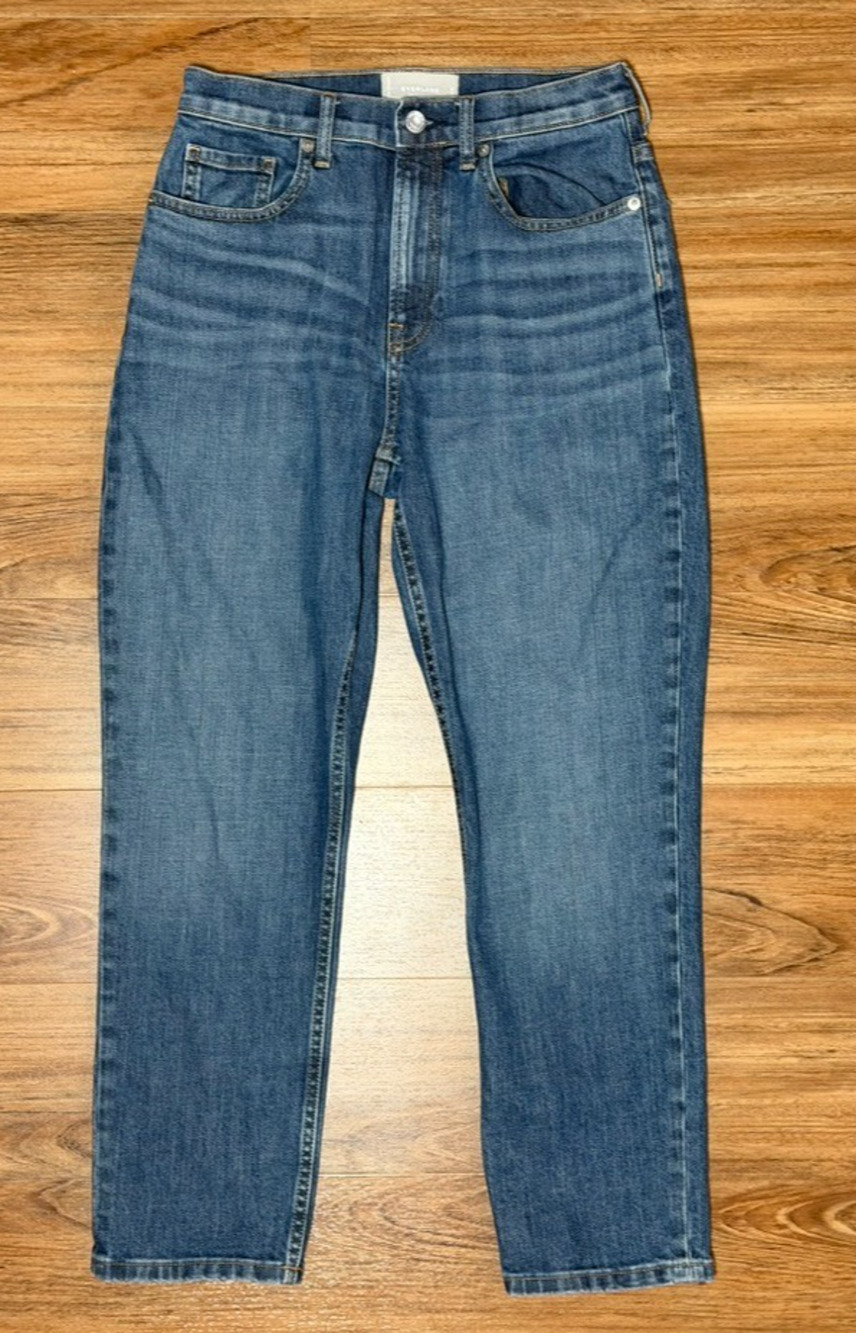 Everlane The Cheeky Jean Women's Size 27 High Rise Straight Leg Crop Denim Jeans